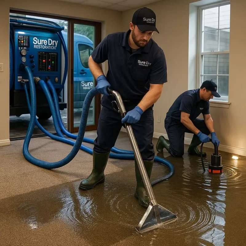 Water Extraction and Removal process in New Lisbon, WI